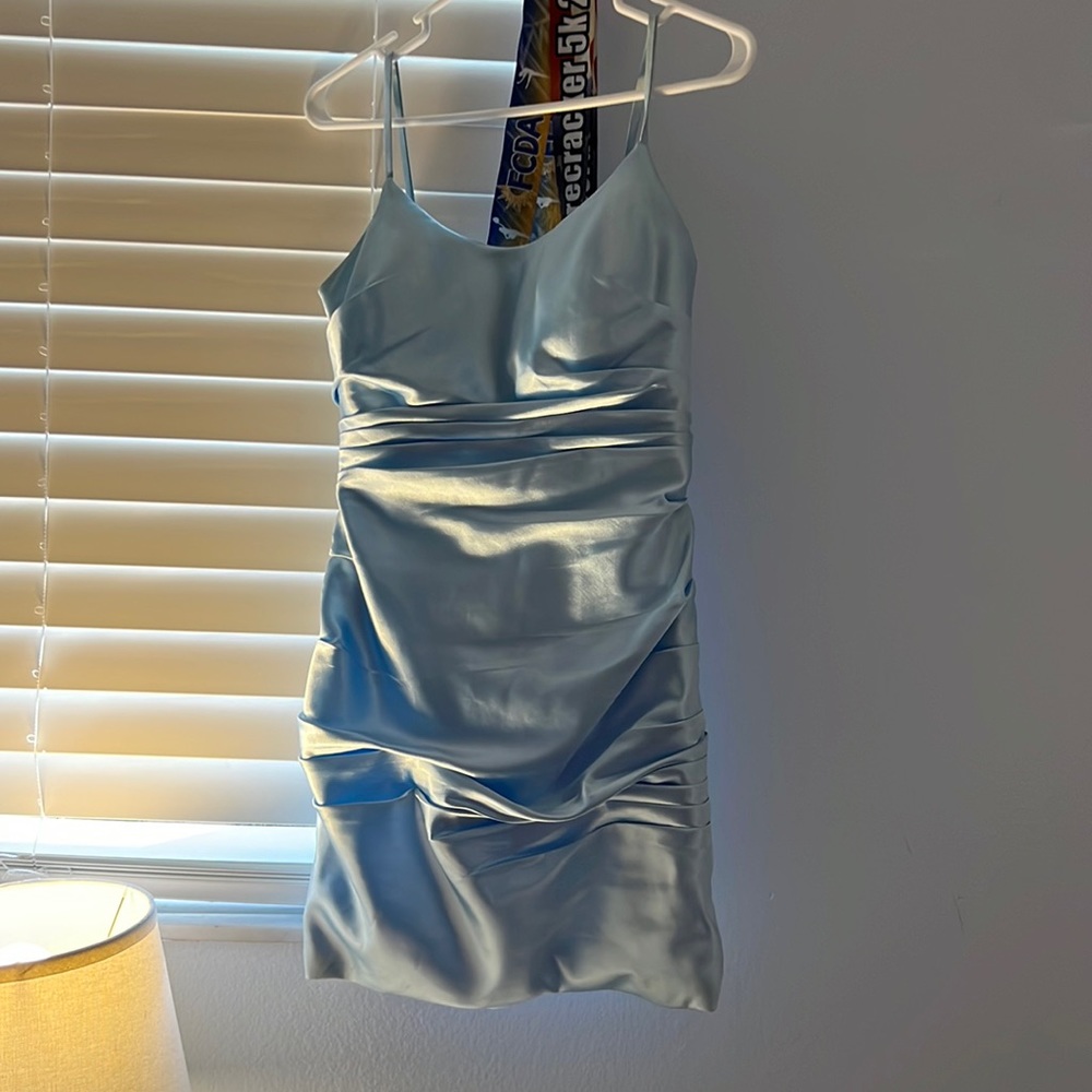 Light blue dress
